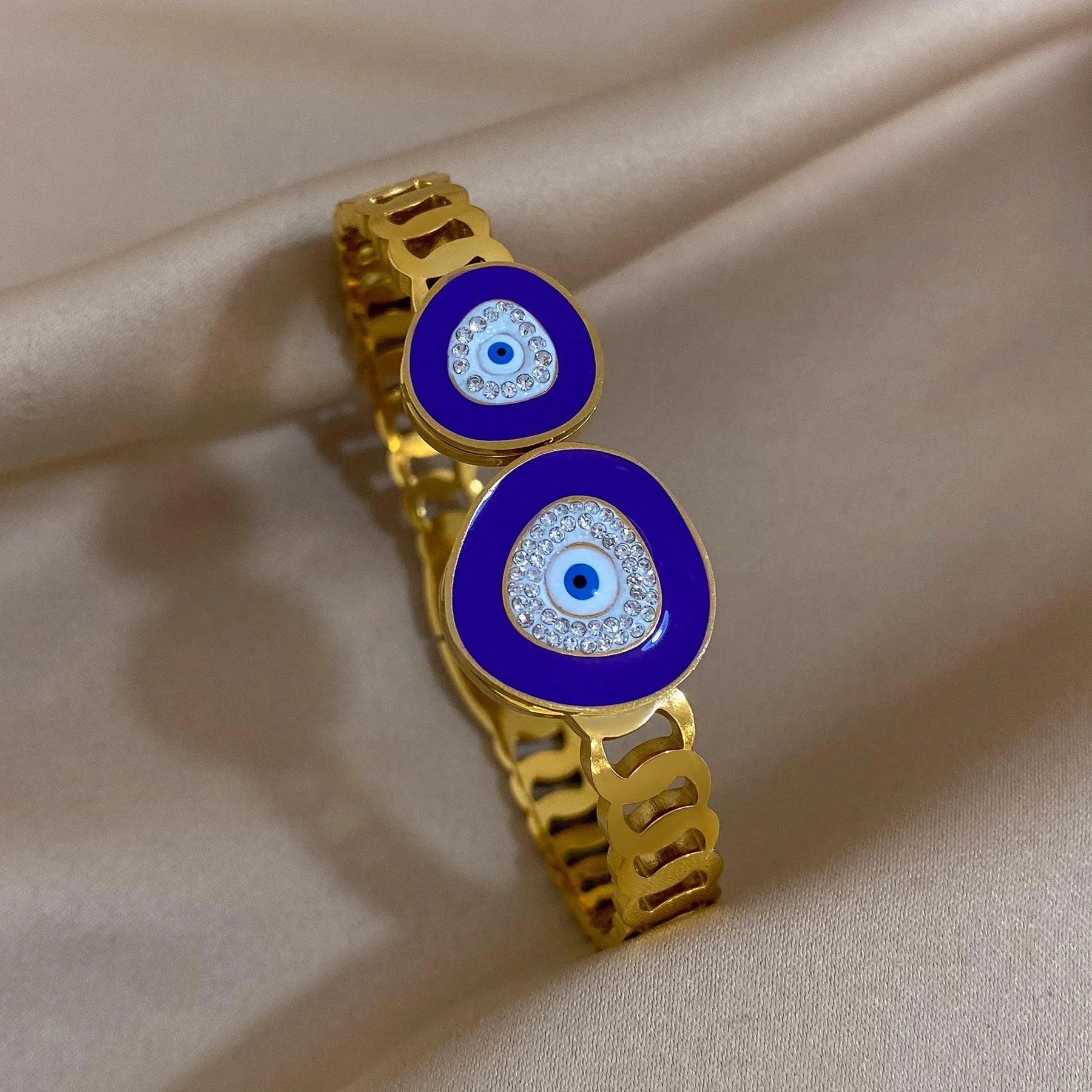 Evil Eye Bracelet Stainless Steel - Piña Colada