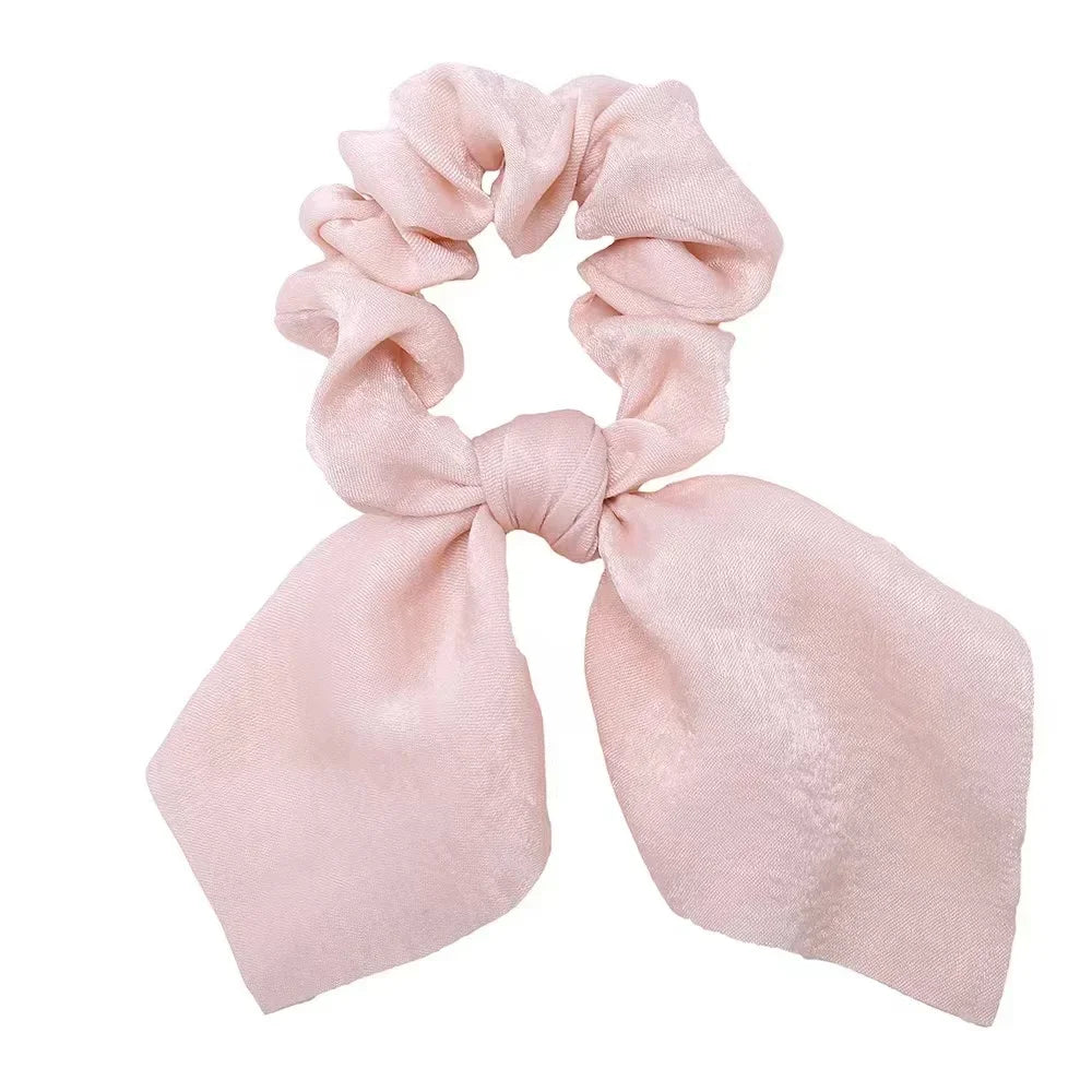 Bow Scrunchies - Piña Colada
