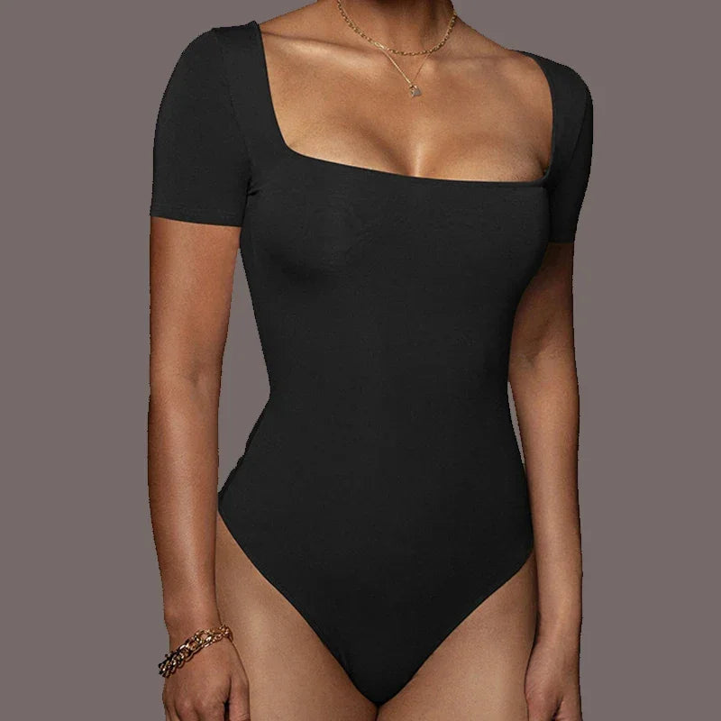 Essential Slim Jersey Bodysuit - Piña Colada