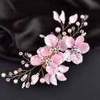 Flower Hair Clip - Piña Colada