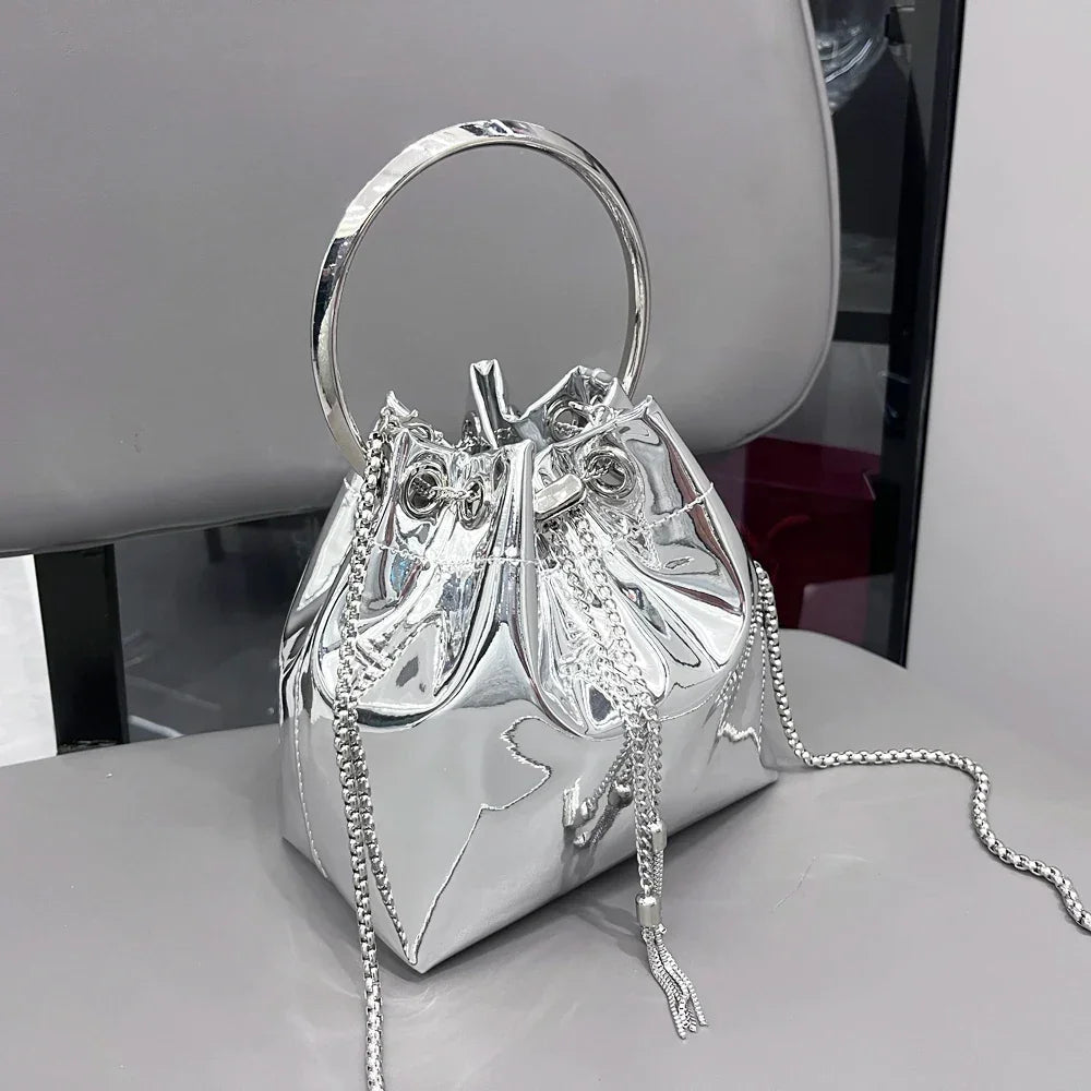 Evening clutch Bag Bucket - Piña Colada