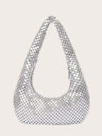 Metallic Sequin Boho Bag - Piña Colada