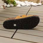 British-Style Cow Suede Cross - Piña Colada