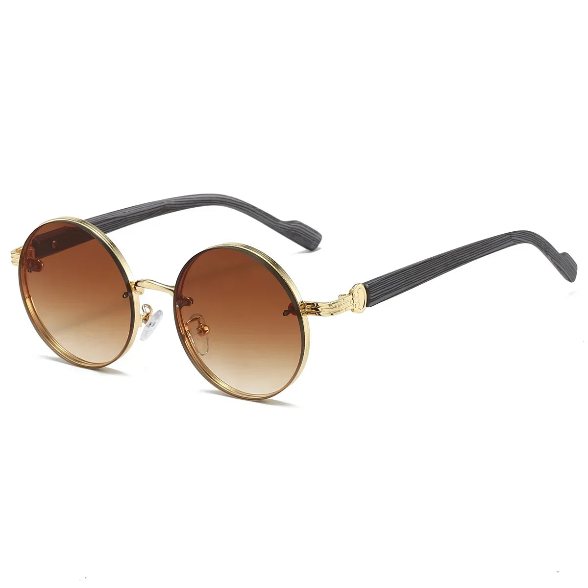 Vintage Round Sunglasses - Piña Colada