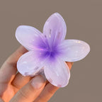 Gradient Hair Clips Women Flower - Piña Colada