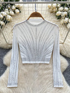 Long Sleeves O Neck Shirts - Piña Colada