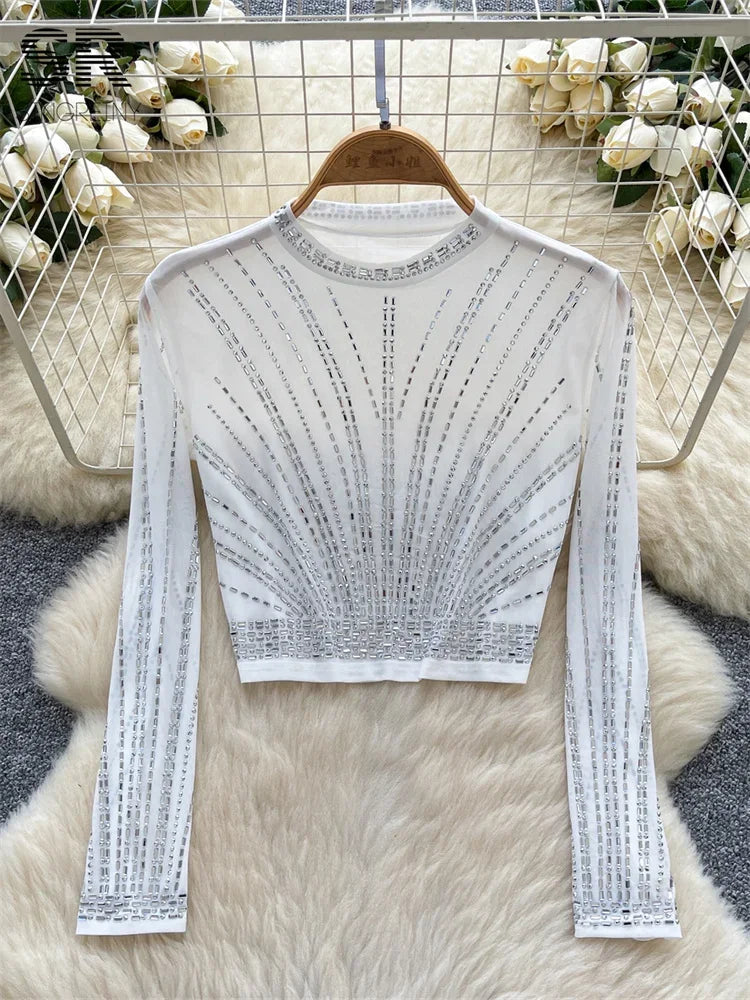 Long Sleeves O Neck Shirts - Piña Colada