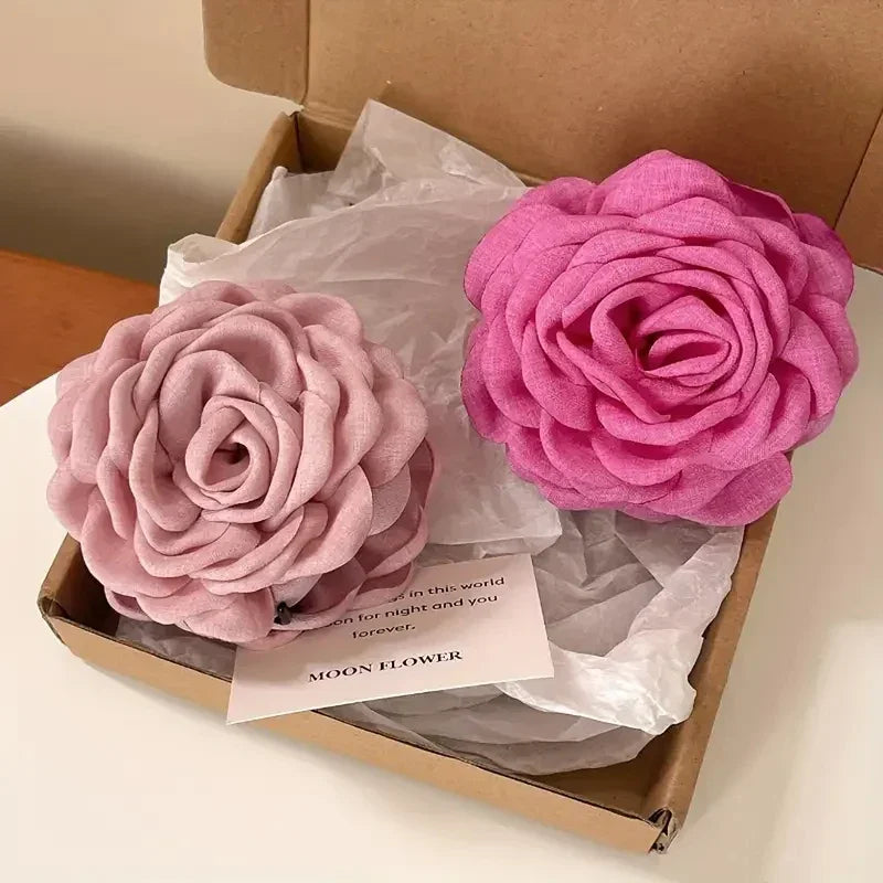 Sweet Flower Hair Claw - Piña Colada