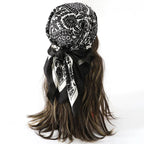 Bohemian Silk Scarf - Piña Colada