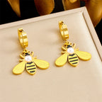316L Stainless Steel Shell Earrings - Piña Colada