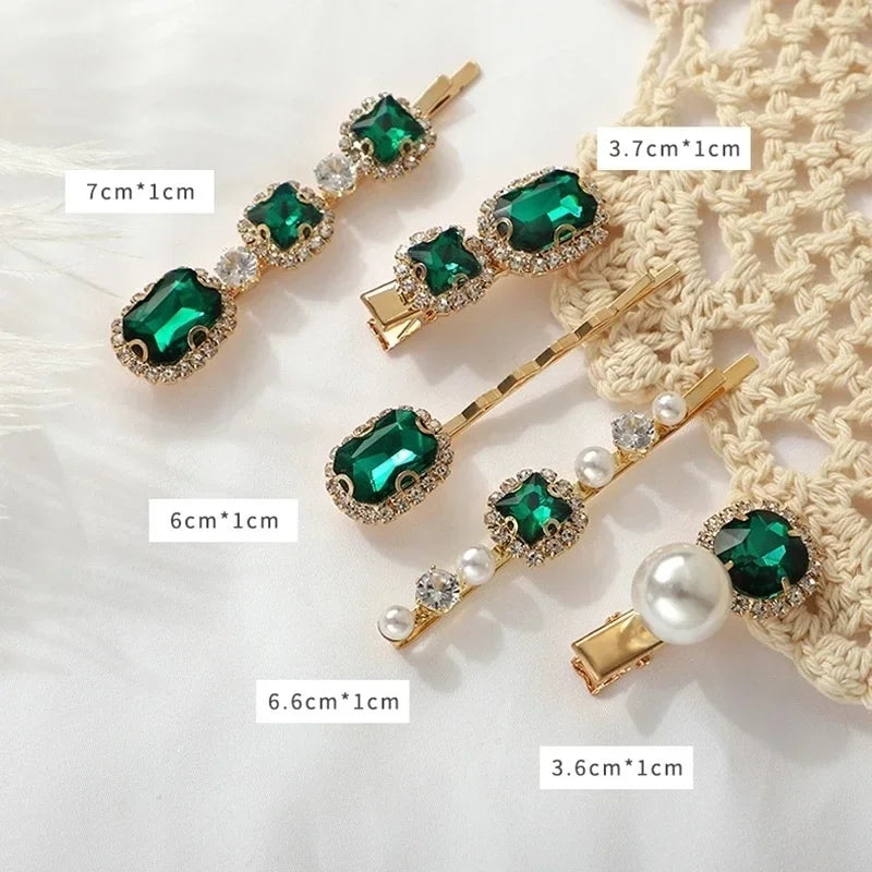 Set Women Hair Clips Headwear - Piña Colada