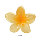 Gradient Hair Clips Women Flower - Piña Colada
