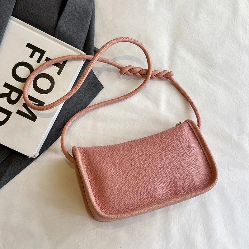 Leather Crossbody Bags - Piña Colada