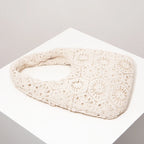 Pattern Hollow Shoulder Bag - Piña Colada
