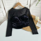Velvet Short Top - Piña Colada