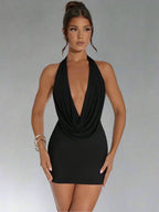 Diamond Mini Dress Women Fashion - Piña Colada