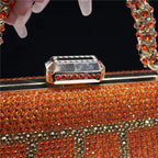 CLUTCH GLITTER BAG FOR EVENING - Piña Colada