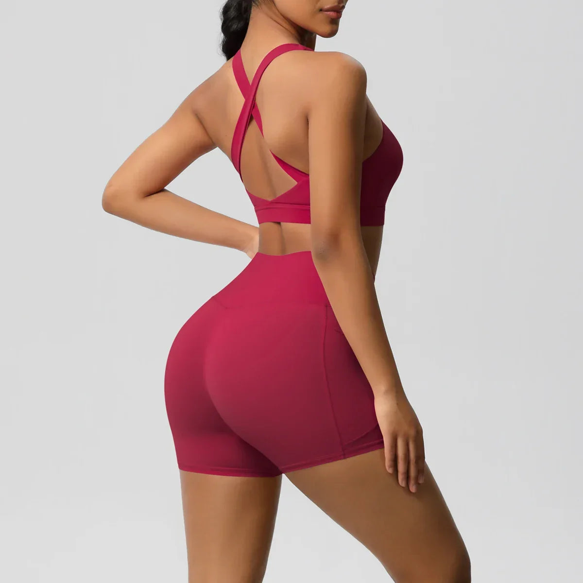 2PCS Sportswear With Pocketed Yoga Set