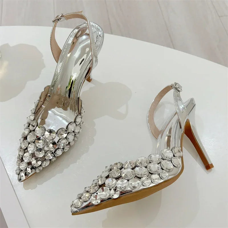 Pointed Toe Women Pumps - Piña Colada