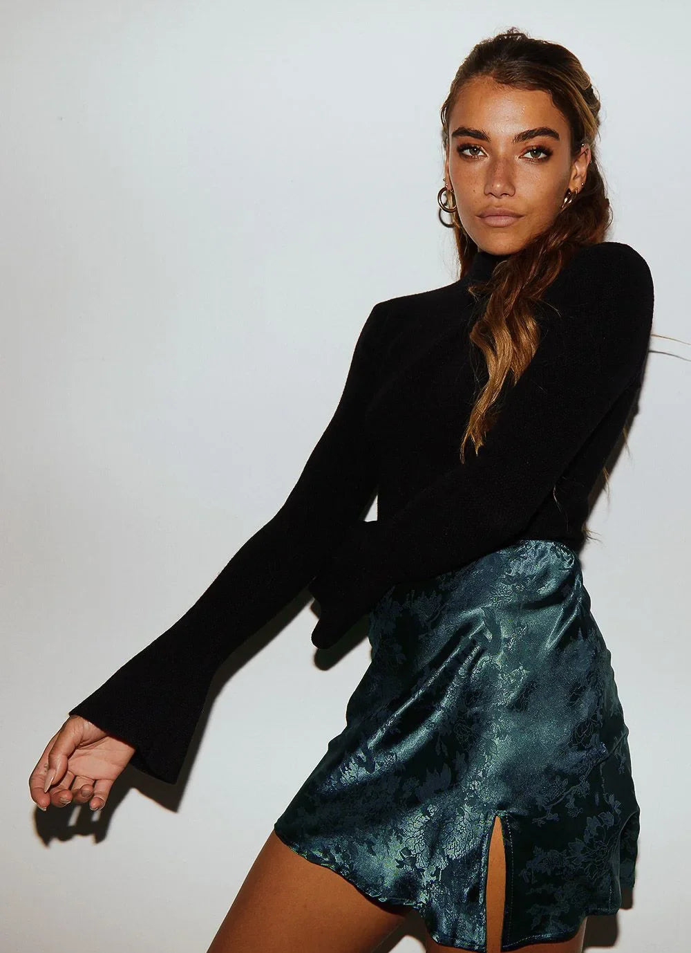 Satin Skirts Women - Piña Colada