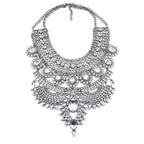 Large Collar Bohemian Vintage - Piña Colada
