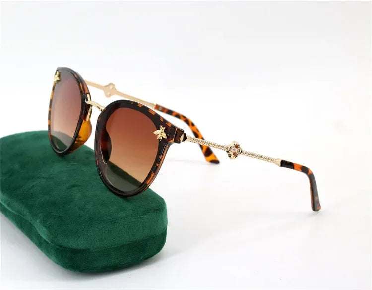 Vintage Cat Eye SunGlasses - Piña Colada