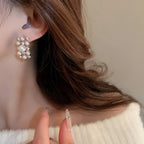 3-Piece Vintage Necklace & Earrings for Women - Piña Colada