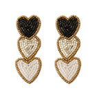Love Beaded Earrings - Piña Colada