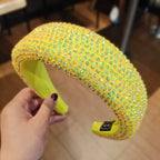 Head Thick Knitting Headband - Piña Colada