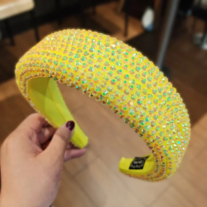 Head Thick Knitting Headband - Piña Colada