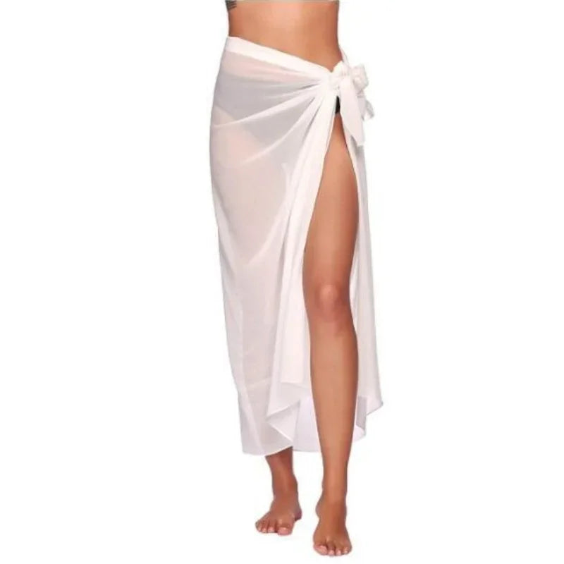 Beach Long Skirt Chiffon - Piña Colada