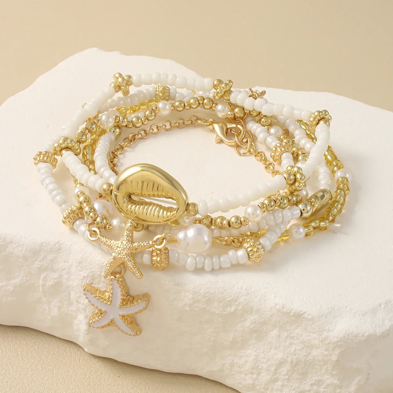 Vintage Set Starfish - Piña Colada