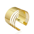 Geometric Cuff Bracelet - Piña Colada