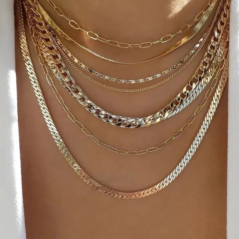 Bohemia Multilayer Necklaces - Piña Colada