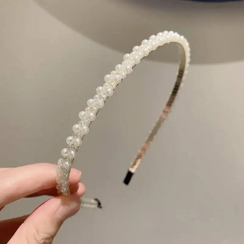 Pearl Hairbands for Women - Piña Colada