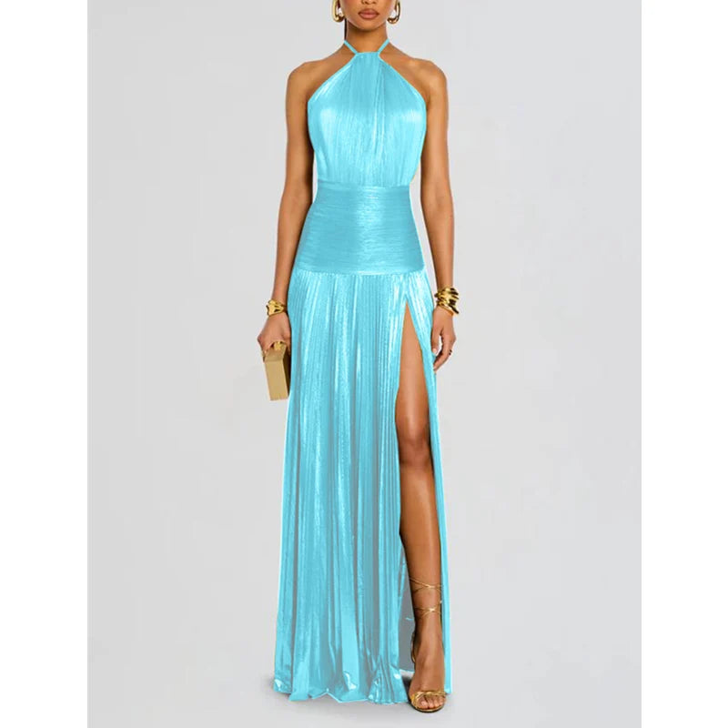 Corset Dress Off Shoulder Halter