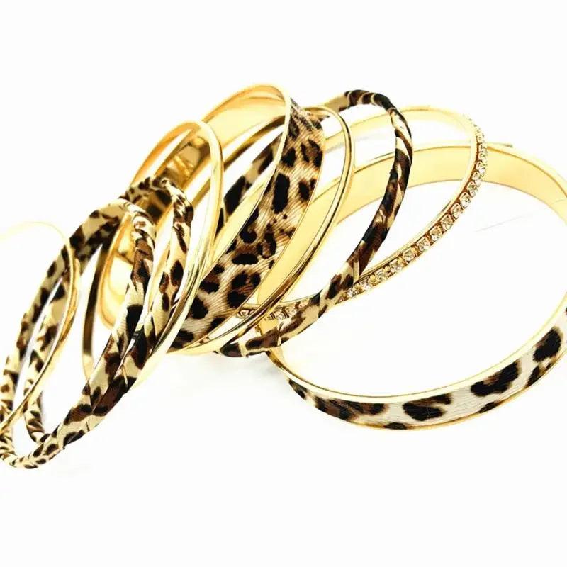 Leopard Print Sterling Silver Miss - Piña Colada