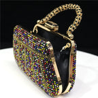CLUTCH GLITTER BAG FOR EVENING - Piña Colada