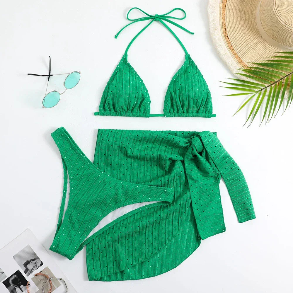 Bikini 3 Pieces Thong - Piña Colada