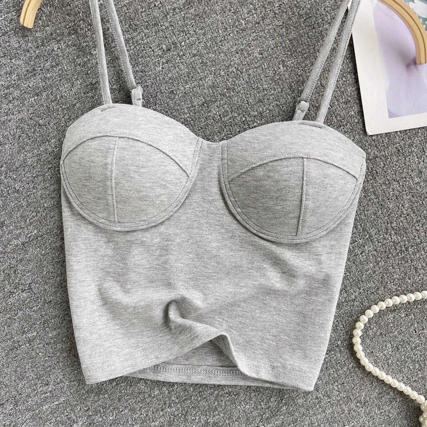 Stretch-Fit Strap Tank Top – Streetwear Essential - Piña Colada