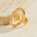 Ocean Element Ring for Women - Piña Colada