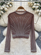 Long Sleeves O Neck Shirts - Piña Colada