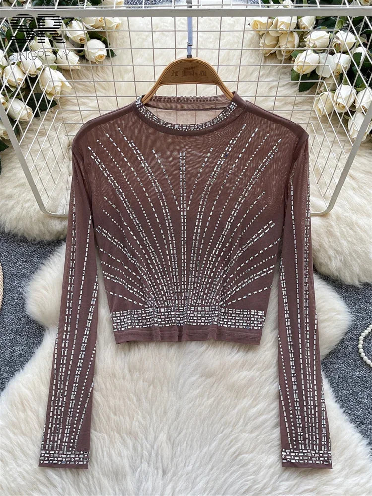 Long Sleeves O Neck Shirts - Piña Colada