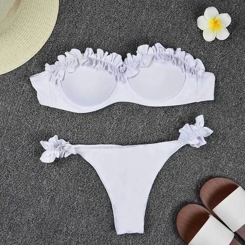 Swimsuit Chic Ruffles