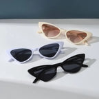 3 Pairs Small Cat Eye Sunglasses - Piña Colada