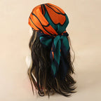 Bohemian Silk Scarf - Piña Colada