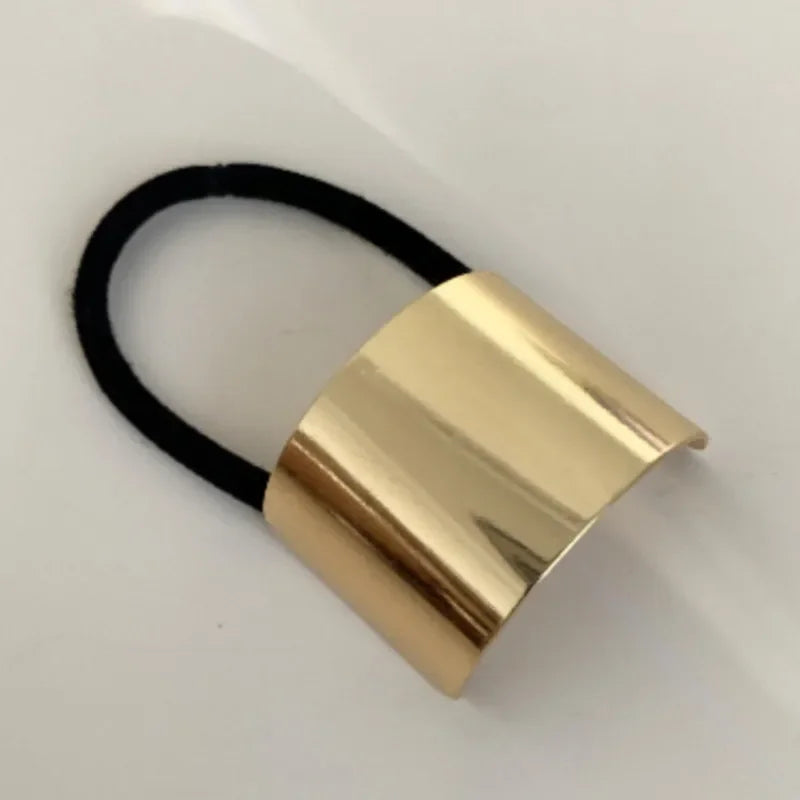 Metal Irregular Double-Layer Hair Bands - Piña Colada