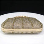 CLUTCH GLITTER BAG FOR EVENING - Piña Colada