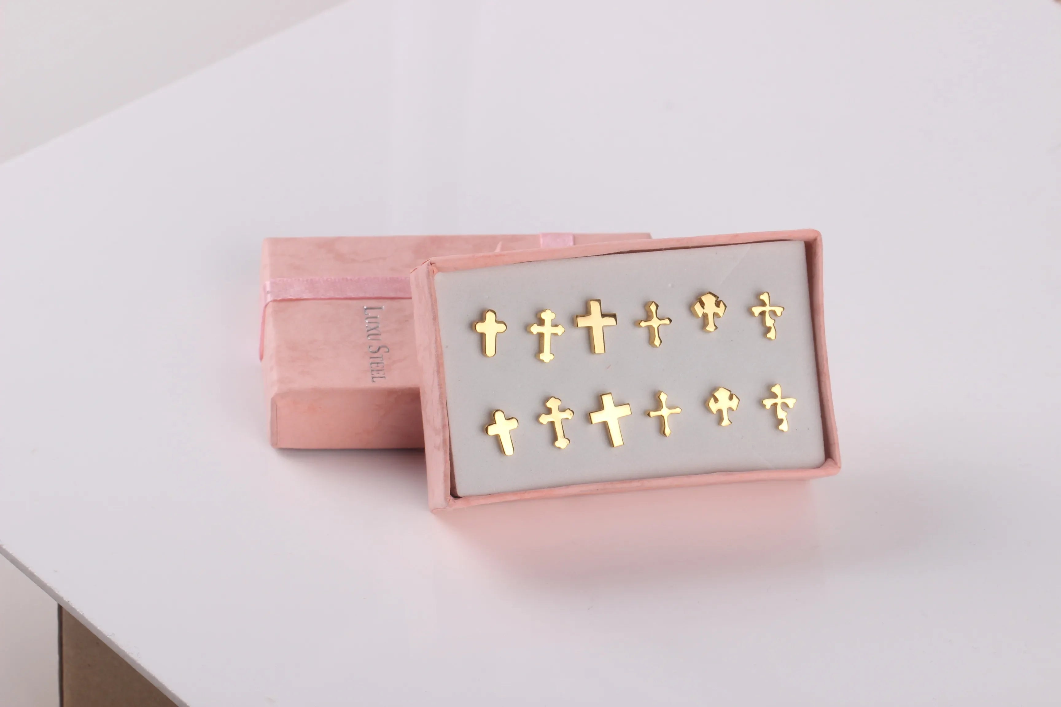 FLowers 6Pairs Earring - Piña Colada