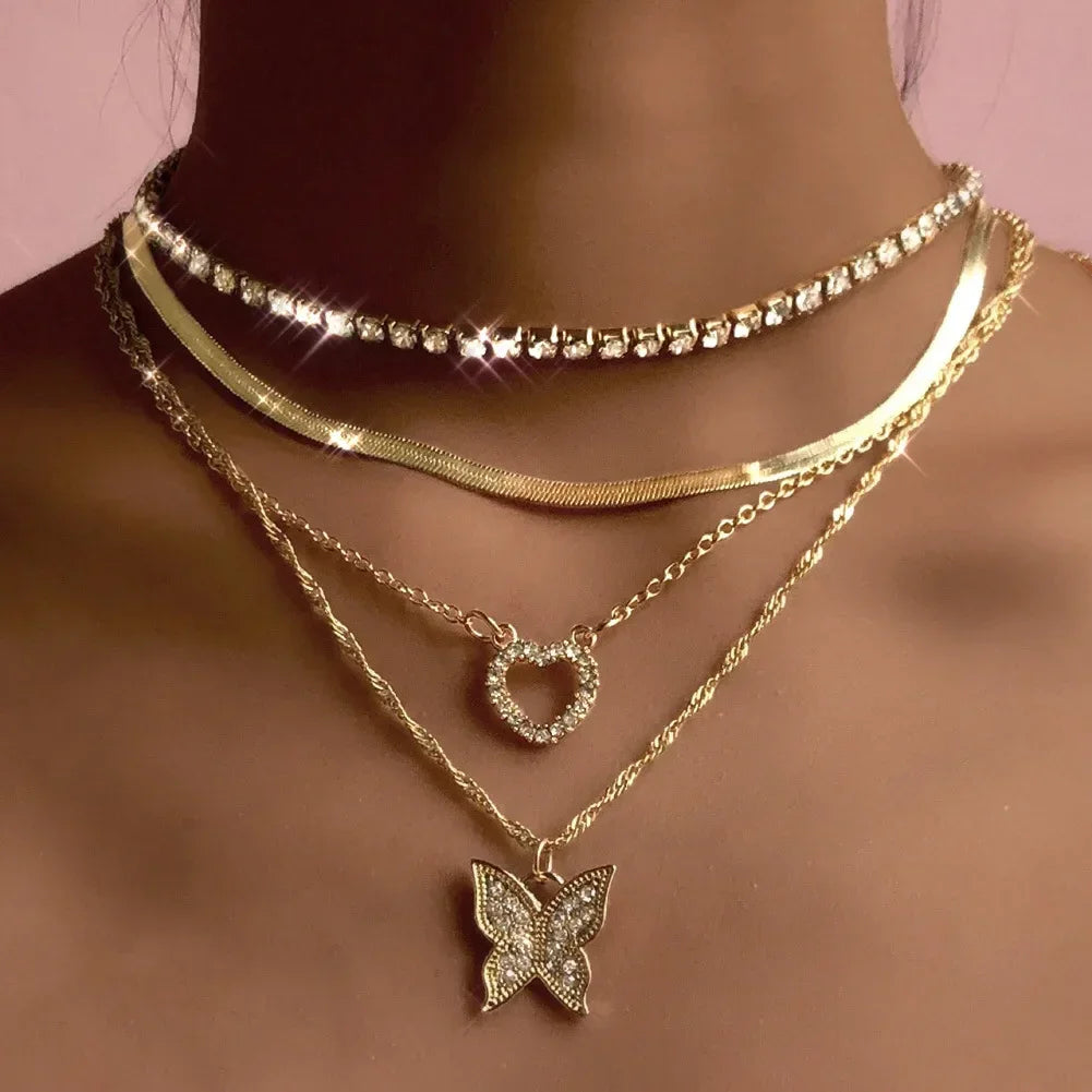Bohemia Multilayer Necklaces - Piña Colada